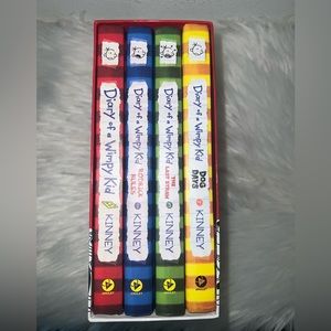 Diary of a Whimpy Kid book set (1-4) *SOLD*